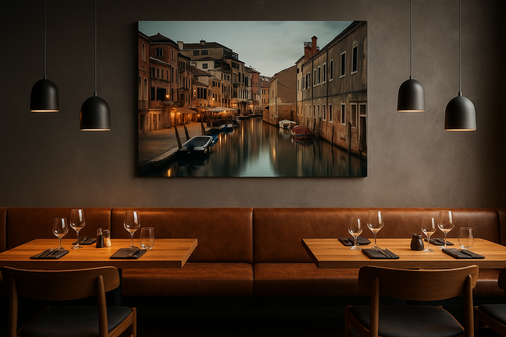 A Moment in Venice - Wandbild by Bilderoase